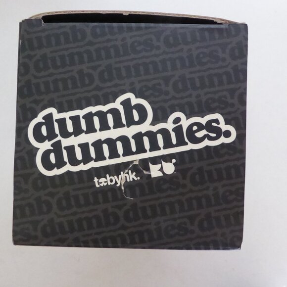 NEW 2006 TOBYHK DUMB DUMMIES ORANGE COMIC CON EXCLUSIVE DESIGNER VINYL FIGURE - Picture 11 of 13